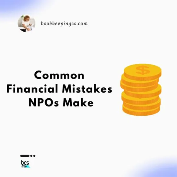 Common Financial Mistakes NPOs Make