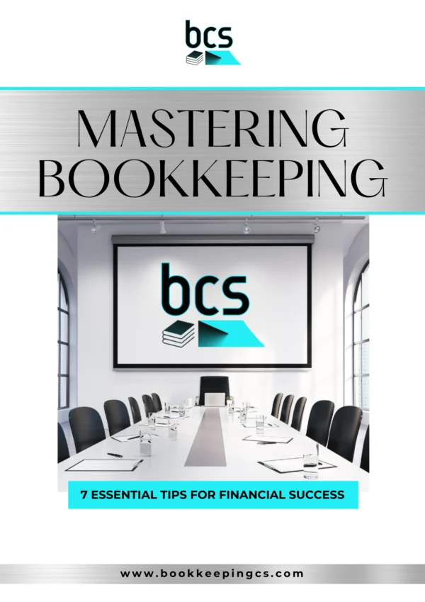 Mastering Bookkeeping ebook cover